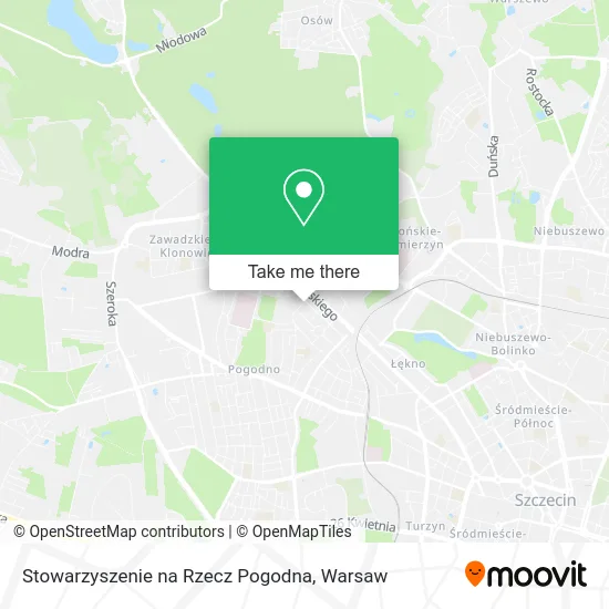 Stowarzyszenie na Rzecz Pogodna map