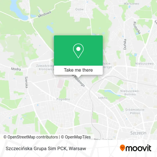 Карта Szczecińska Grupa Sim PCK