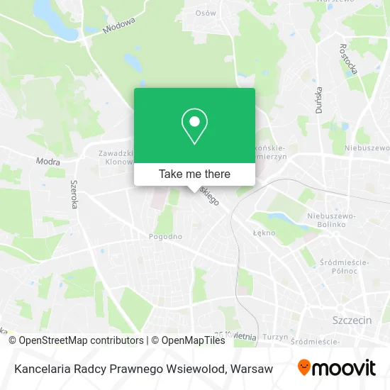 Kancelaria Radcy Prawnego Wsiewolod map