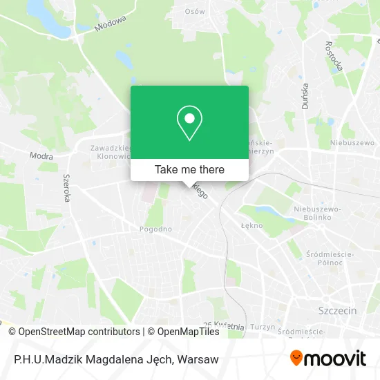P.H.U.Madzik Magdalena Jęch map