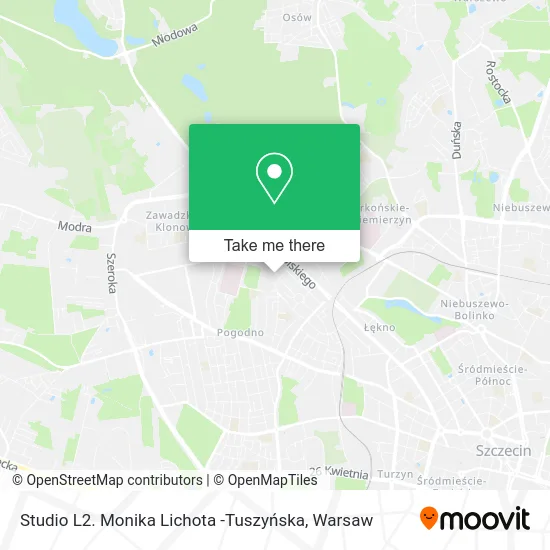 Studio L2. Monika Lichota -Tuszyńska map