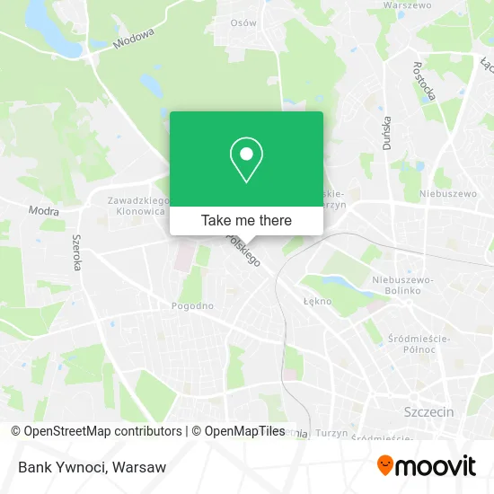 Bank Ywnoci map