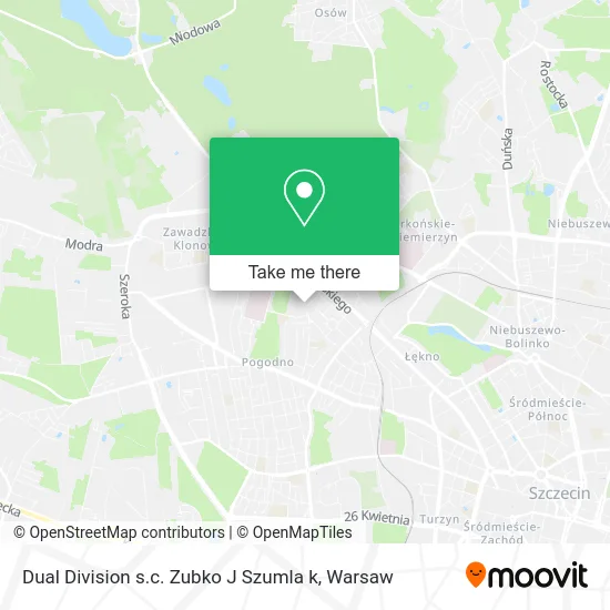 Dual Division s.c. Zubko J Szumla k map