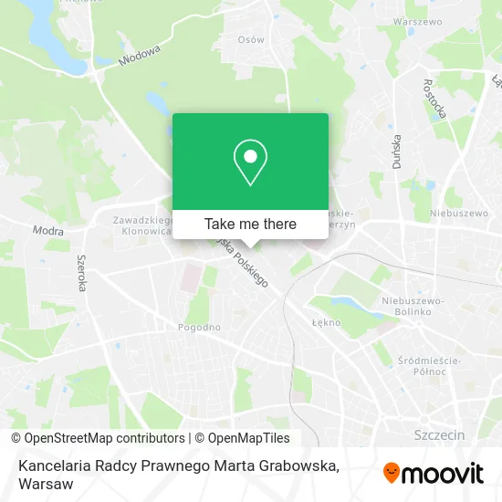 Карта Kancelaria Radcy Prawnego Marta Grabowska