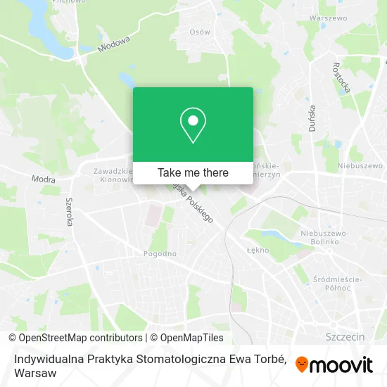 Карта Indywidualna Praktyka Stomatologiczna Ewa Torbé