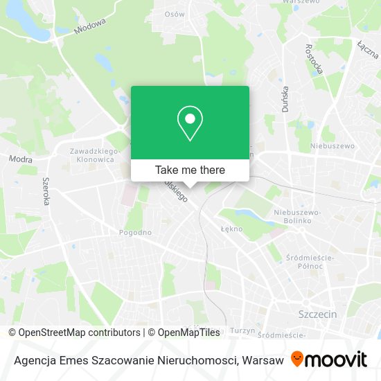 Agencja Emes Szacowanie Nieruchomosci map