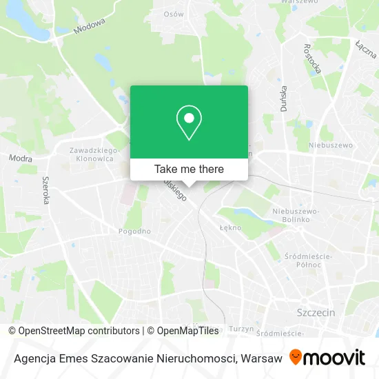 Agencja Emes Szacowanie Nieruchomosci map
