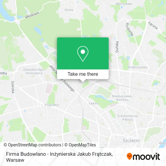 Firma Budowlano - Inżynierska Jakub Frątczak map