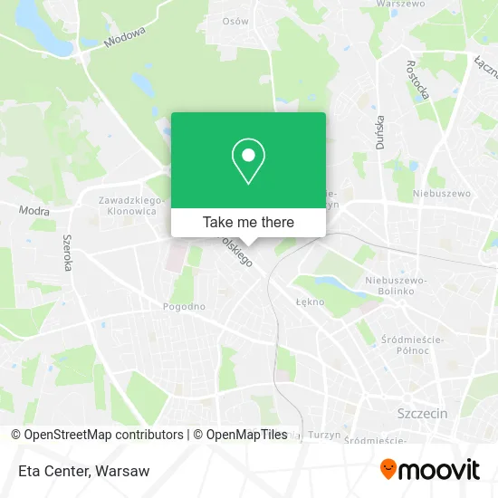 Eta Center map