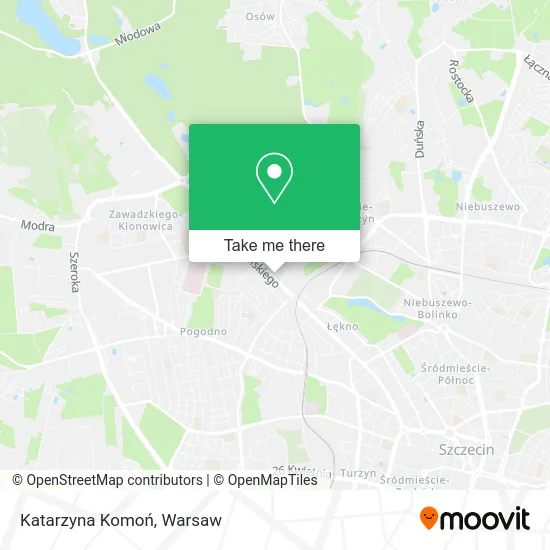 Katarzyna Komoń map