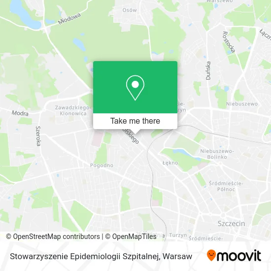 Stowarzyszenie Epidemiologii Szpitalnej map