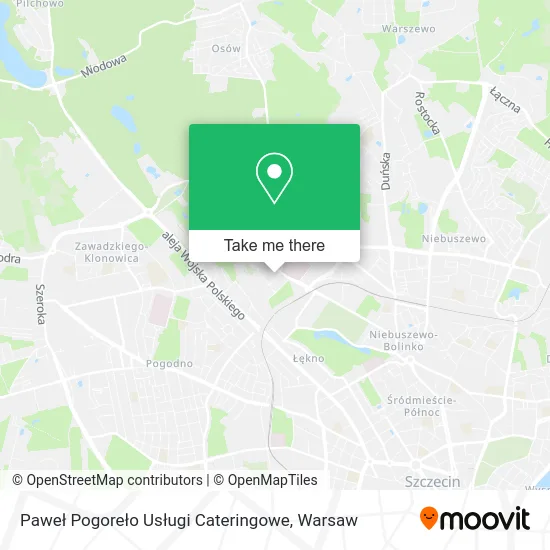 Paweł Pogoreło Usługi Cateringowe map