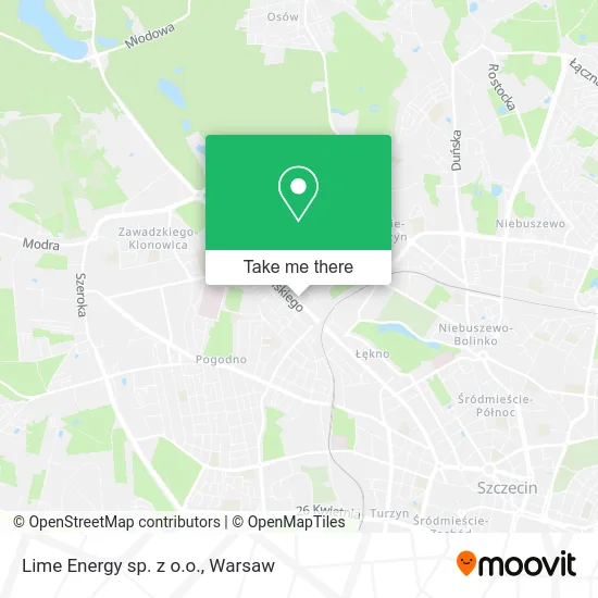 Lime Energy sp. z o.o. map
