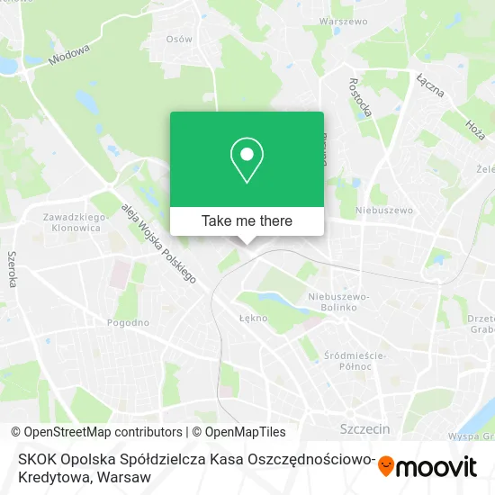 SKOK Opolska Spółdzielcza Kasa Oszczędnościowo-Kredytowa map