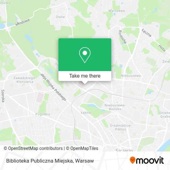 Карта Biblioteka Publiczna Miejska