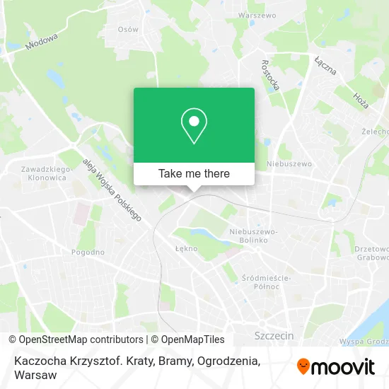Kaczocha Krzysztof. Kraty, Bramy, Ogrodzenia map