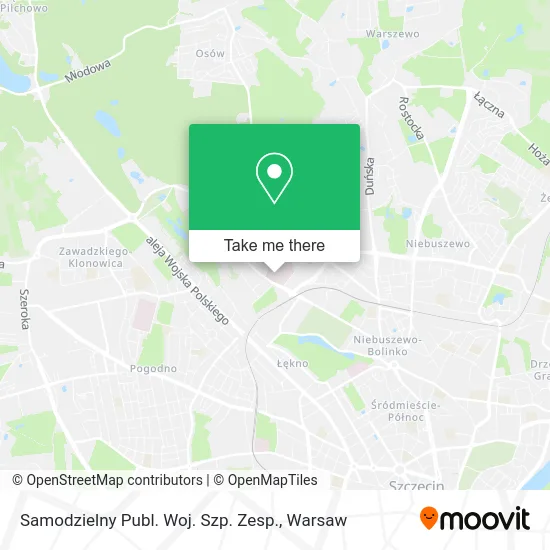Samodzielny Publ. Woj. Szp. Zesp. map