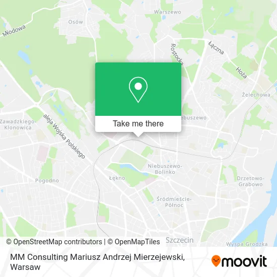 MM Consulting Mariusz Andrzej Mierzejewski map