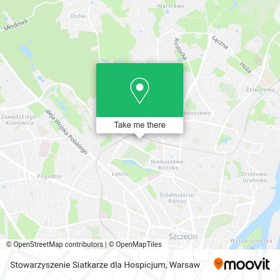 Stowarzyszenie Siatkarze dla Hospicjum map