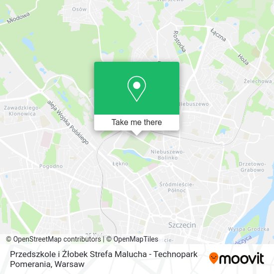 Przedszkole i Żłobek Strefa Malucha - Technopark Pomerania map