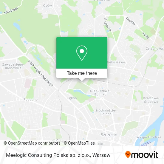 Карта Meelogic Consulting Polska sp. z o.o.