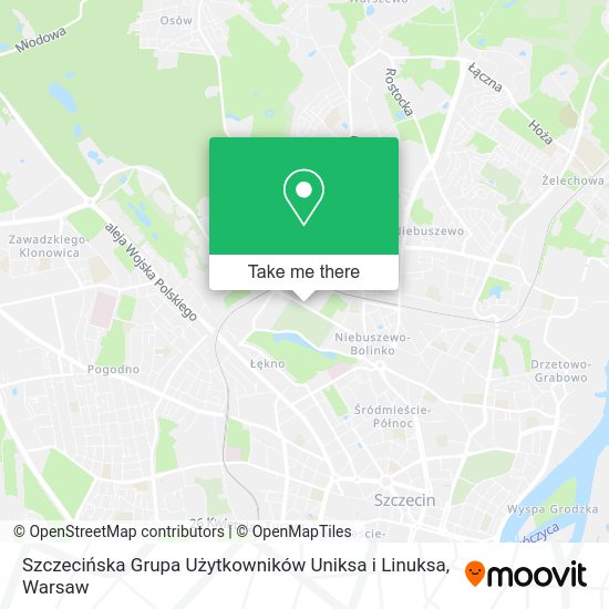 Szczecińska Grupa Użytkowników Uniksa i Linuksa map