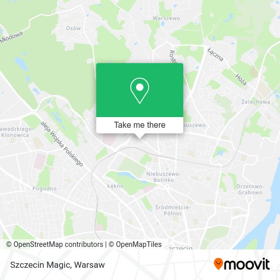 Szczecin Magic map