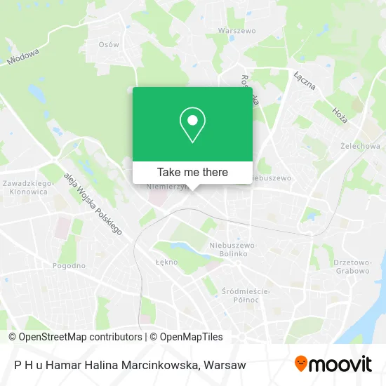 P H u Hamar Halina Marcinkowska map
