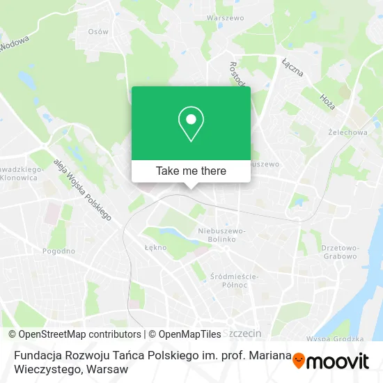 Fundacja Rozwoju Tańca Polskiego im. prof. Mariana Wieczystego map