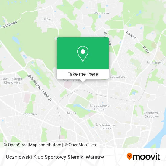 Uczniowski Klub Sportowy Sternik map