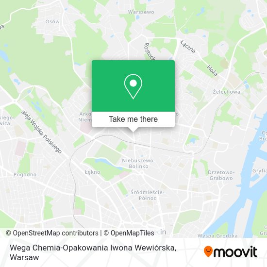 Wega Chemia-Opakowania Iwona Wewiórska map