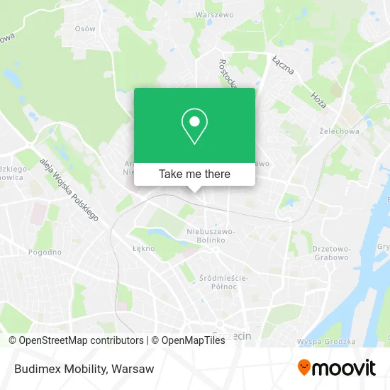 Карта Budimex Mobility