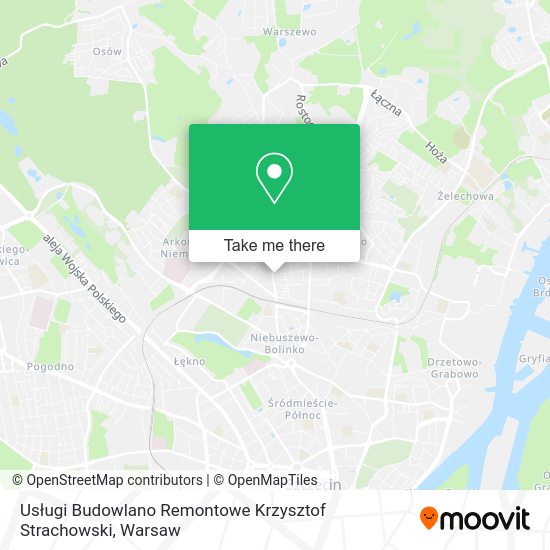 Usługi Budowlano Remontowe Krzysztof Strachowski map