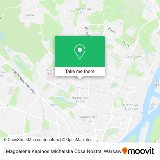 Magdalena Kapinos Michalska Cosa Nostra map