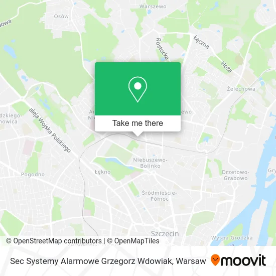 Карта Sec Systemy Alarmowe Grzegorz Wdowiak