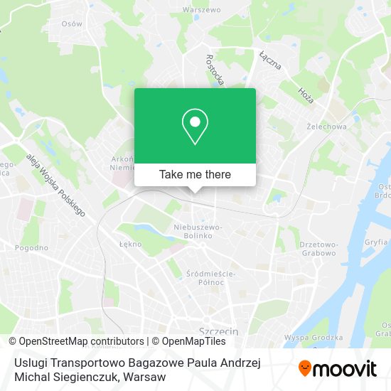 Uslugi Transportowo Bagazowe Paula Andrzej Michal Siegienczuk map