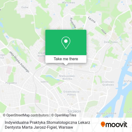 Indywidualna Praktyka Stomatologiczna Lekarz Dentysta Marta Jarosz-Figiel map