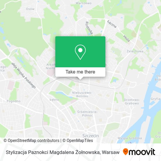 Stylizacja Paznokci Magdalena Żołnowska map