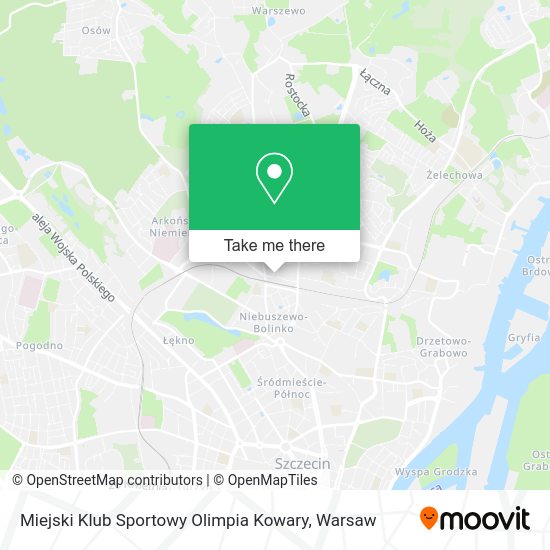 Miejski Klub Sportowy Olimpia Kowary map