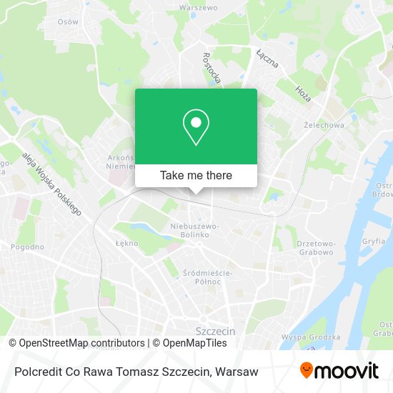 Polcredit Co Rawa Tomasz Szczecin map