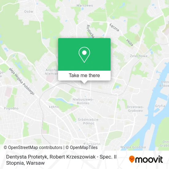 Карта Dentysta Protetyk, Robert Krzeszowiak - Spec. II Stopnia