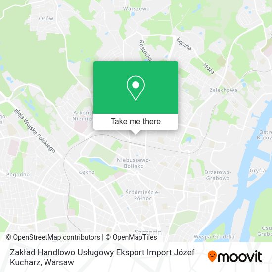 Zakład Handlowo Usługowy Eksport Import Józef Kucharz map