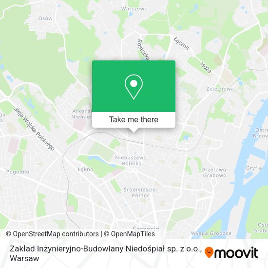 Zakład Inżynieryjno-Budowlany Niedośpiał sp. z o.o. map