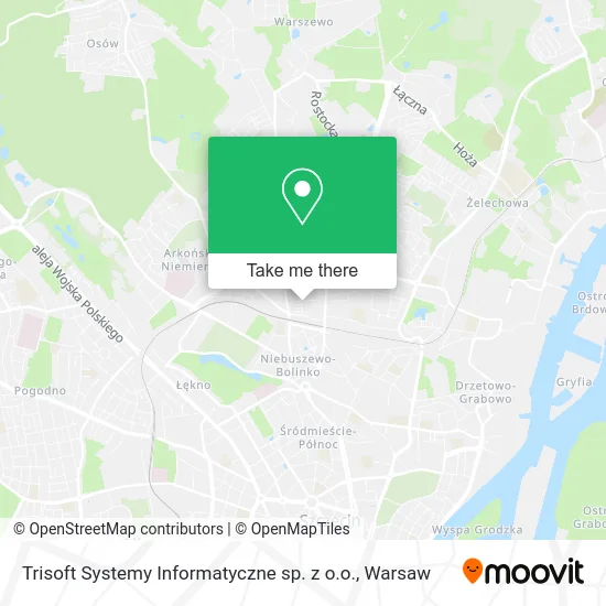 Карта Trisoft Systemy Informatyczne sp. z o.o.