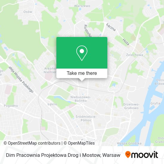 Dim Pracownia Projektowa Drog i Mostow map