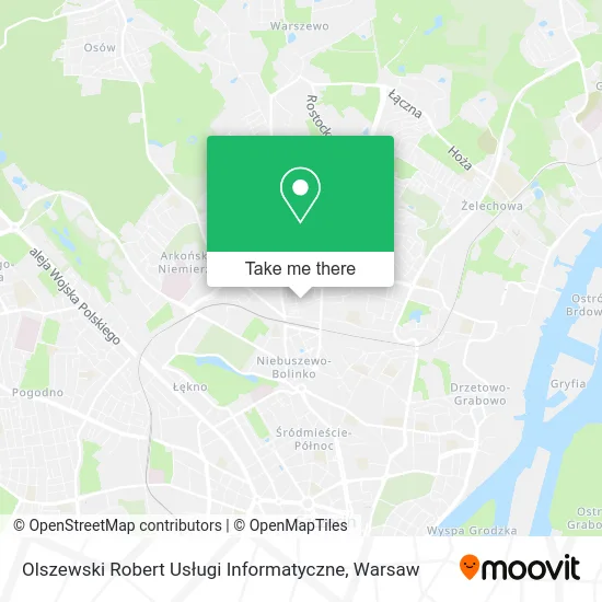 Карта Olszewski Robert Usługi Informatyczne