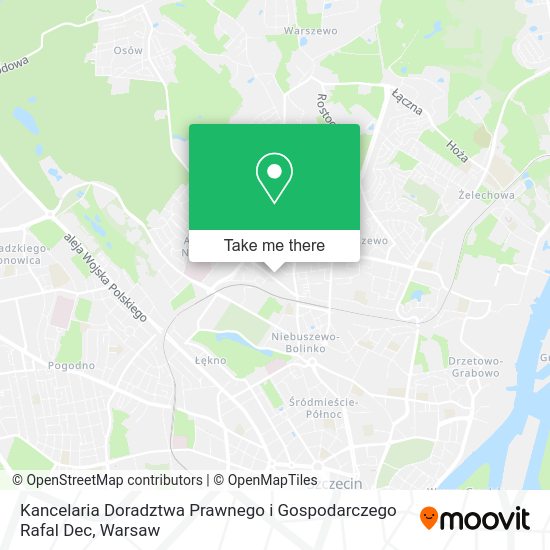 Kancelaria Doradztwa Prawnego i Gospodarczego Rafal Dec map