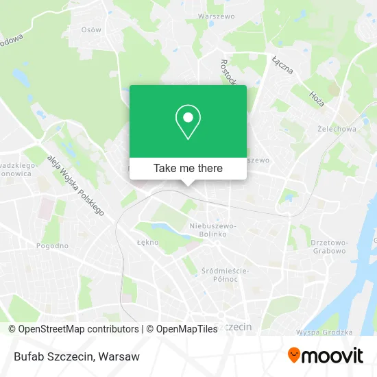 Bufab Szczecin map