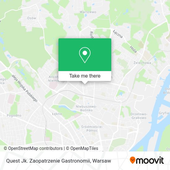 Quest Jk. Zaopatrzenie Gastronomii map