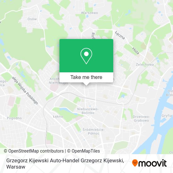 Grzegorz Kijewski Auto-Handel Grzegorz Kijewski map